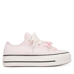 Trampki Converse. Czerwone trampki i tenisówki damskie Converse, bez wzorów, bez zapięcia. Za 419.99 zł.