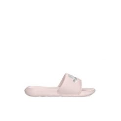 Klapki Damskie Nike Victori One Slide Sportowe Na Basen. Czerwone klapki damskie Nike, bez wzorów, sportowe, bez obcasa, bez zapięcia. Za 189.00 zł.