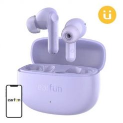 Słuchawki TWS EarFun Air life (fioletowe). Fioletowe słuchawki bezprzewodowe EarFun. Za 79.00 zł.