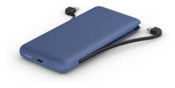 Belkin BPB006btBLU 10 000 mAh USB-C i Lightning niebieski. Niebieskie powerbanki . Za 179.90 zł.