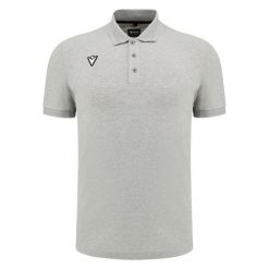 Polo Macron Athleisure SCE Lindos. Szare koszulki sportowe męskie Macron, m, bez wzorów, bez ramiączek. W wyprzedaży za 210.30 zł.