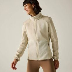 Bluza Polarowa Damska Pełen Suwak Newhill. Brązowe bluzy damskie Regatta, na zimę, xl, bez wzorów, z dzianiny, bez ramiączek, bez kaptura. Za 197.99 zł.