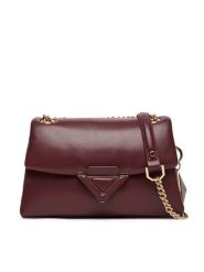 Aldo Torebka Softpuff 14076810 Bordowy. Czerwone torebki do ręki damskie Aldo, bez wzorów, ze skóry, bez dodatków. Za 209.99 zł.