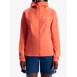 Bluza z kapturem damska Berghaus Staindrop Hike Jkt Af. Czerwone bluzy damskie Berghaus, bez wzorów, bez ramiączek, z kapturem. Za 362.99 zł.