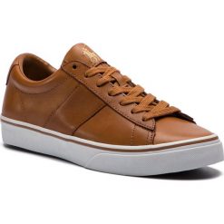 Tenisówki POLO RALPH LAUREN - Sayer 816702987005 Polo Tan. Brązowe trampki męskie Polo Ralph Lauren, bez wzorów, z gumy, klasyczne, bez zapięcia. W wyprzedaży za 299.00 zł.