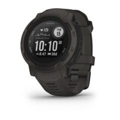 Zegarek Garmin Garmin Instinct 2 Graphite. Szare, cyfrowe zegarki sportowe Garmin, bez wzorów, szklane, do biegania. Za 915.99 zł.