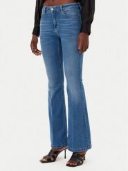 Liu Jo Jeansy UA5058 DS015 Niebieski Flared Leg. Niebieskie jeansy damskie Liu Jo, bez wzorów, z bawełny. Za 489.99 zł.