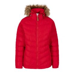 Kurtka Damska Nadina Wodoodporna. Zielone kurtki sportowe damskie Trespass, m, bez wzorów, z puchu, bez ramiączek, bez kaptura, trekkingowe. Za 224.99 zł.