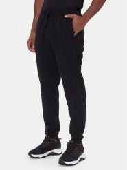Rossignol Spodnie dresowe RLOMP12 Czarny Regular Fit. Czarne spodnie sportowe męskie Rossignol, m, bez wzorów, z bawełny. Za 389.99 zł.