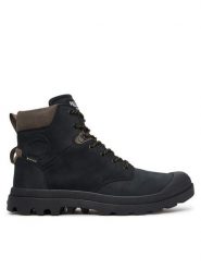 Palladium Trzewiki Pampa Sportcuff Gtx 79578-008-M Czarny. Czarne botki męskie Palladium, bez wzorów, z nubiku, bez obcasa, bez zapięcia. Za 819.99 zł.