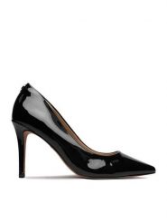 Nine West Szpilki CEO-CD23029-1 Czarny. Czarne szpilki damskie Nine West, bez wzorów, ze skóry, bez obcasa, na szpilce, bez zapięcia. Za 229.99 zł.