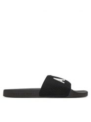 Armani Exchange Klapki XUP001 XV820 S277 Czarny. Czarne klapki męskie Armani Exchange, bez wzorów, z materiału, bez zapięcia. Za 229.99 zł.