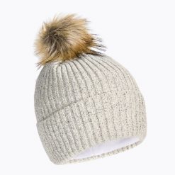 Czapka snowboardowa damska ROXY Peak Chic. Brązowe czapki damskie Roxy, na zimę, bez wzorów, sportowe. Za 83.99 zł.