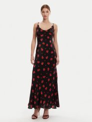 Bardot Sukienka wieczorowa 59709DB2 Czarny Regular Fit. Czarne sukienki damskie Bardot, bez wzorów, z wiskozy, wizytowe, bez kołnierzyka, bez ramiączek. Za 329.99 zł.