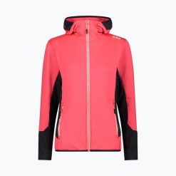Bluza damska CMP. Czerwone bielizna sportowa damska CMP, bez wzorów, sportowe, bez ramiączek, bez kaptura. Za 239.99 zł.