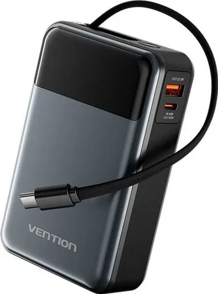 Vention 20000 mAh USB-C 65W. Powerbanki . Za 157.00 zł.
