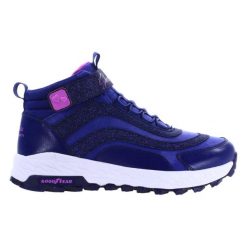 Buty na co dzień młodzieżowe SKECHERS FUSE TREAD skóra wysokie. Fioletowa buty zimowe męskie Skechers, bez wzorów, ze skóry, bez obcasa, bez zapięcia. Za 273.00 zł.