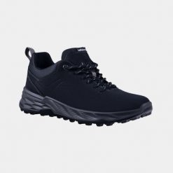 Buty trekkingowe męskie Alpinus Gemona Low niskie. Szare trekkingi męskie Alpinus, na jesień, z nubiku, bez zapięcia. Za 399.00 zł.