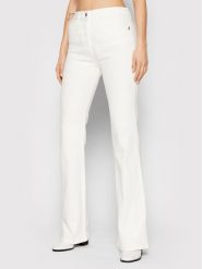 Patrizia Pepe Jeansy CP0937/DSo4/W146 Biały Skinny Fit. Białe jeansy damskie Patrizia Pepe, bez wzorów, z bawełny. Za 499.99 zł.