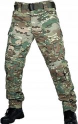SPODNIE BOJÓWKI Wojskowe Militarne MORO Kamuflaż TAKTYCZNE Multicam roz. L. Czerwone spodnie sportowe męskie ITIMPORT, l, bez wzorów. Za 301.07 zł.