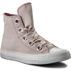Trampki CONVERSE - Ctas Big Eyelets Hi 559917C Barely Rose/Light Orchid/White. Czerwone trampki i tenisówki damskie Converse, bez wzorów, z gumy, bez zapięcia. W wyprzedaży za 219.00 zł.