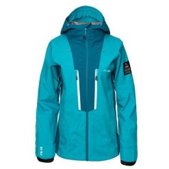 Kurtka przejściowa damska Elbrus Malaku Wo's - zielona, Rozmiar XXL. Zielone kurtki sportowe damskie ELBRUS, bez wzorów, z hardshellu, bez zapięcia, na fitness i siłownię. Za 552.99 zł.