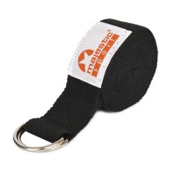 Pasek do jogi Majestic Sport YOGA czarny. Czarne paski damskie MAJESTIC SPORT, sportowe. Za 24.99 zł.