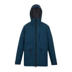 Kurtka Wodoodporna Męska Ocieplana Balaton. Niebieskie kurtki męskie Regatta, m, bez wzorów, sportowe, bez kaptura. Za 298.99 zł.
