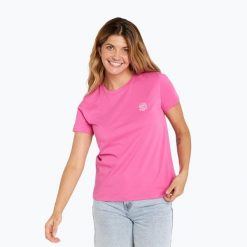 Koszulka damska Rip Curl Re-Entry Crew. Czerwone bluzki damskie RIPCURL, s, bez wzorów, sportowe, bez kołnierzyka, bez ramiączek. Za 83.99 zł.