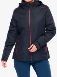 Kurtka 3w1 damska CMP Page Jacket Zip Hood Detachble Inn.Jacket. Czerwone kurtki sportowe damskie CMP, m, bez wzorów, z dzianiny, bez ramiączek, bez kaptura, trekkingowe. Za 390.49 zł.