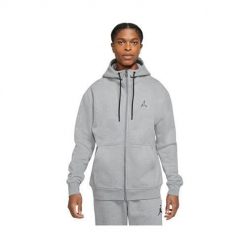 Bluza sportowa męska Nike Jordan Essentials. Szare bluzy sportowe męskie Nike, l, bez wzorów, z kapturem. Za 462.00 zł.