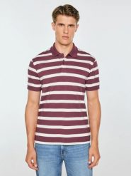 Koszulka męska polo w białe paski bordowa talus 604. Czerwone koszulki sportowe męskie BIG STAR, l, bez wzorów, z bawełny, bez ramiączek. Za 139.99 zł.