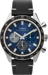 Zegarek męski Timex TW2Y18600 czarny. Czarne zegarki męskie Timex, bez wzorów. Za 1,435.74 zł.