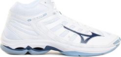 Mizuno Wave Voltage 2 Mid V1GA246511 białe 44. Białe buty sportowe męskie Mizuno, bez wzorów, bez zapięcia, mizuno wave. Za 413.03 zł.