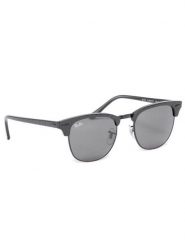 Ray-Ban Okulary przeciwsłoneczne Clubmaster 0RB3016 1305B1 Czarny. Czarne okulary przeciwsłoneczne damskie Ray-Ban. Za 719.99 zł.
