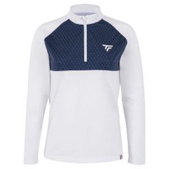 Bluza damska Tecnifibre Thermo Pro. Białe bluzy damskie TECNIFIBRE, bez wzorów, sportowe, bez ramiączek, bez kaptura. Za 349.00 zł.