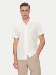 Baldessarini Koszula B3 76001.3703 Biały Regular Fit. Białe koszule męskie Baldessarini, m, bez wzorów, z bawełny, bez kołnierzyka, bez ramiączek. Za 399.99 zł.