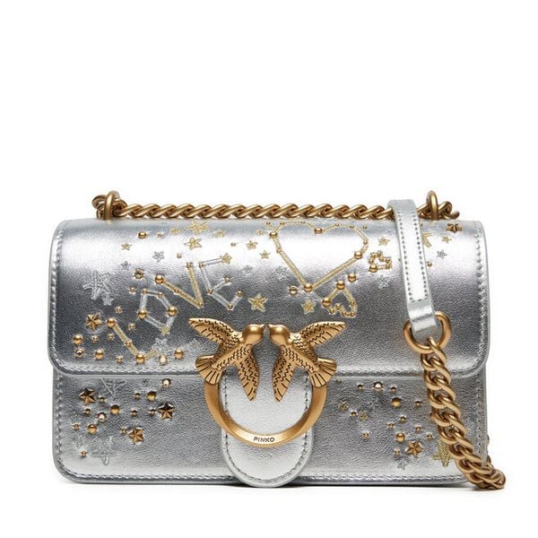 Torebka PINKO. Szare torebki do ręki damskie Pinko, bez wzorów, bez dodatków. Za 1,149.00 zł.