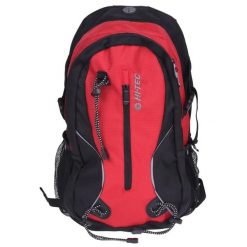 Plecak Hi-Tec Mandor. Czerwone plecaki męskie Hi-tec, bez wzorów, sportowe. Za 94.99 zł.