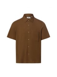 S.Oliver koszula codzienna Mężczyźni Regular Fit brązowy, XXL. Brązowe koszule męskie S.Oliver, m, bez wzorów, z tkaniny, wakacyjne, bez kołnierzyka, bez ramiączek. Za 199.95 zł.