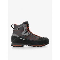 Buty trekkingowe męskie AKU Trekker Lite III GTX. Szare trekkingi męskie Aku, bez zapięcia. Za 868.99 zł.