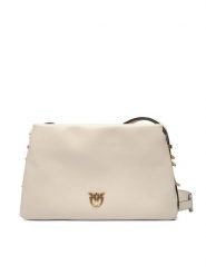 PINKO Torebka Triplet Mini AI 25-26 PLTT 105883 A0QO Écru. Listonoszki damskie Pinko, bez wzorów, ze skóry, bez dodatków. Za 1,559.00 zł.