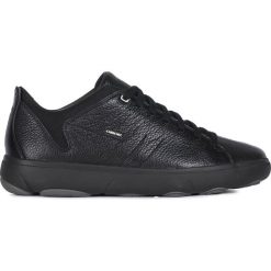 Geox Nebula Tenisówki Czarny. Czarne trampki męskie Geox, bez wzorów, z materiału, bez zapięcia. Za 654.95 zł.