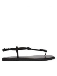 KARL LAGERFELD Sandały Olympia II KL87416 Czarny. Czarne sandały damskie KARL LAGERFELD, bez wzorów, z syntetyku, bez obcasa, na płaskiej podeszwie, bez zapięcia. Za 526.99 zł.