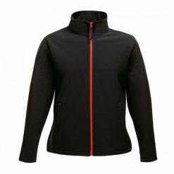 Kurtka Softshellowa Damska Do Druku. Czarne kurtki sportowe damskie Regatta, xl, bez wzorów, z softshellu, bez ramiączek, bez kaptura, trekkingowe. Za 86.99 zł.