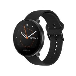 Polar Unite czarny S-L Tunnel. Czarne zegarki sportowe Polar, bez wzorów, z polaru, na fitness i siłownię. Za 579.00 zł.