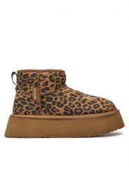 Steve Madden Śniegowce Campfire SM11002737 Brązowy. Brązowe śniegowce damskie Steve Madden, ze skóry, bez zapięcia. Za 559.99 zł.