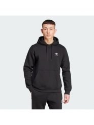 Adidas Bluza Trefoil Essentials IY4930 Czarny Regular Fit. Czarne bluzy męskie Adidas, l, bez wzorów, z bawełny, bez ramiączek, bez kaptura. Za 258.99 zł.