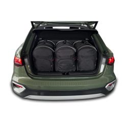 Torby Do Bagażnika Audi A3 Allstreet 2024+ 3Szt Kjust. Czarne torby podróżne damskie KJUST, bez wzorów. Za 1,020.00 zł.