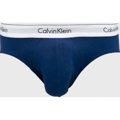 Calvin Klein Underwear - Slipy (2-pack). Slipki męskie Calvin Klein Underwear, s, bez wzorów, z bawełny. W wyprzedaży za 99.90 zł.